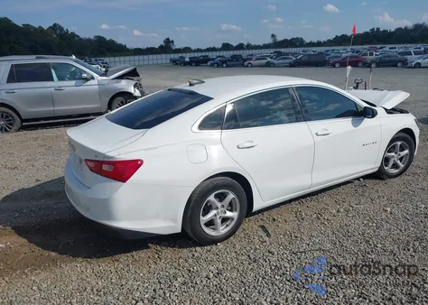 2016 Chevrolet Malibu Ls из США, поврежденный, VIN 1G1ZB5ST0GF181977